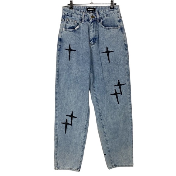 vamtac Denim - Vamtac embroidered jeans